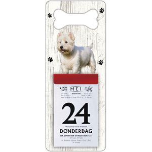 Scheurkalender 2024 Hond: West Highland White Terrier