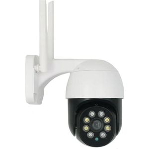 Wifi Camera Buiten - Menselijk Detecteren Audio 1080P Fhd Ip Camera - Kleur - Nachtzicht 3MP Wifi beveiliging Camera