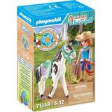 PLAYMOBIL Horses of Waterfall Ellie en Sawdust speelset - 71358