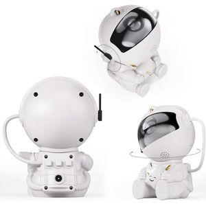 Astronaut nachtlamp kinderkamer - Projector - Sterrenhemel - Afstandsbediening - Kinderkamer - Slaapkamer - Ruimte