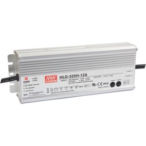 Velleman - HLG-320H-12A - Schakelende Voeding - Grijs - 320W - 1 Uitgang