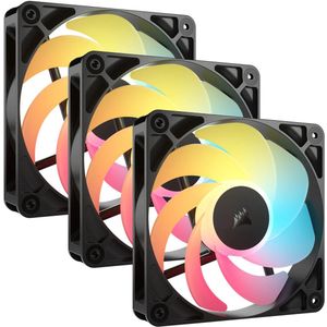 Corsair - R5 120-R ARGB - PC Ventilator - Zwart - 120 mm - 3-pack