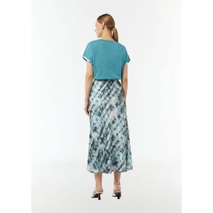 comma - Rock - Satijnen Rok - Lange Lengte - All-over Print