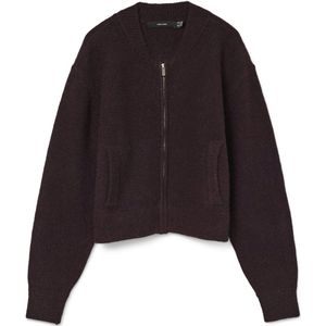 Vmhanna - Gebreid Vest - O-hals - Lange Mouwen - Regular Fit