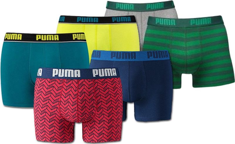 Puma - Boxershorts - Hussel/Mixed - 6-Pack - Heren