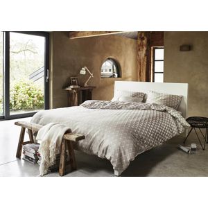 ESPRIT Mina - Dekbedovertrek - Tweepersoons - 200x200/220 cm - Beige