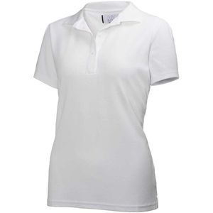 Helly Hansen Tech Crew Korte Mouw Poloshirt Wit L Vrouw