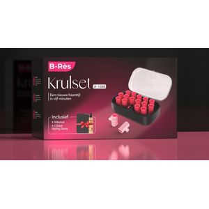 Heat Rollers - Warme Krulset - 15 Stuks - Snel Opwarmend - Haarvriendelijk - Inclusief Hittemat en L’Oréal Styling Spray