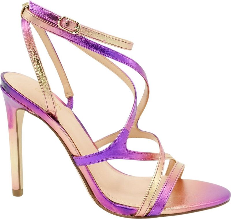 GUESS - Fennela - Sandalen - Roze - Naaldhak - 11 cm hoog
