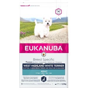 Eukanuba West Highland White Terriër - Breed Specific - Hondenvoer - 2.5 kg