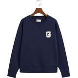 Gant - G Badge Sweatshirt - Blauw - Regular Fit