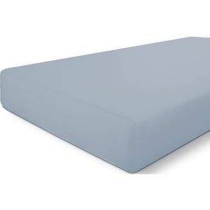 Byrklund Hoeslaken Bed Basics Cotton - 80x200 - 100% Katoen - Blauw