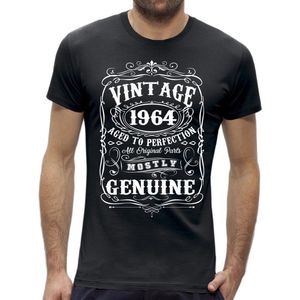 Perfection 60 jaar verjaardag t-shirt / kado tip / Heren maat L / cadeau / leeftijd / 1964