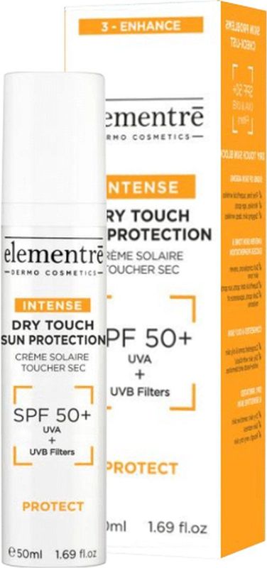 Elementre SPF 50+ Sun Protection- uv-a en uv-b bescherming