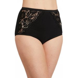 Kanten slip met hoge taille - set van 2