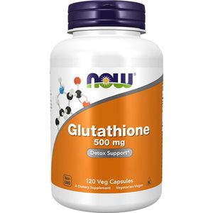 Now Foods - Glutathion - 500 mg - 120 Plantaardige Capsules