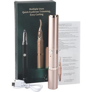 Bestelblij® - Wimperkruller - Verwarmd - Wenkbrauw trimmer - Multifunctioneel - Trimmer voor oor en neushaar