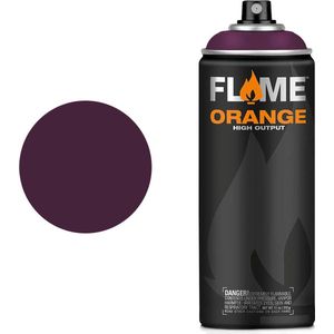 Molotow Flame Orange - Spray Paint - Spuitbus verf - Synthetisch - Hoge druk - Matte afwerking - 400 ml - traffic purple dark