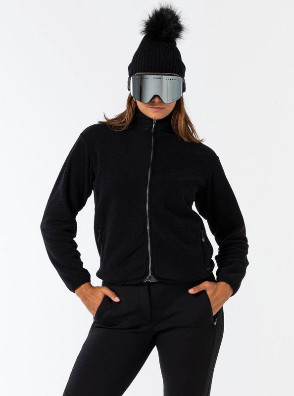 FALCON - oxitane full zip vest - Skivest dames - Zwart