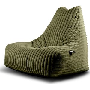 Extreme Lounging - b-bag mighty-b cord - zitzak voor volwassenen - voor binnen - zachte & comfortabele stof - fern