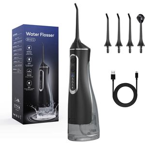 Waterflosser - Draadloos - Monddouche - IPX7 Waterproof - Tandplak verwijderaar - Draagbaar - Flosapparaat