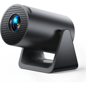 Beamer - Projector - Mini Projector - WIFI & Bluetooth – Auto Keystone – Draagbare Film Projector – EU Plug - 300 ANSI Lumen – Android 11 - 1080P Ondersteuning