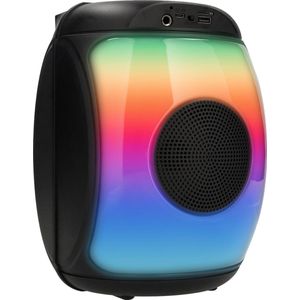 Soundlogic Bluetooth Speaker Draadloos - Partybox Met Microfoon - Party Speaker - USB-C - Zwart