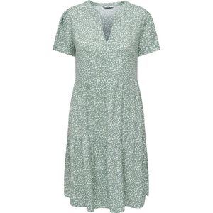 ONLY ONLZALLY LIFE S/S THEA DRESS NOOS PTM Dames Jurk - Maat XL