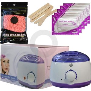 Equivera - Wax Set - Ontharingsapparaat - Geschikt voor Ontharen van het hele Lichaam - Wax Bonen