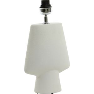 Light & Living Tafellamp Ciara - Keramiek - 40cm - Crème - excl. kap