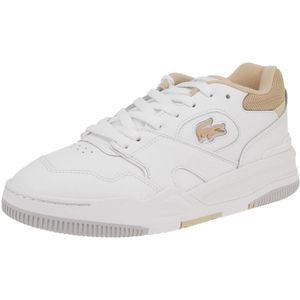 Lacoste 47SFA0057 Lineshot 124 2 SFA - Damesschoenen Sneaker - 2J8-Wht-Brw