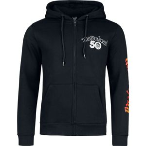 Motörhead Flames Bull Vest met capuchon zwart S Katoen -