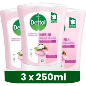 Dettol Handzeep No Touch Navulling - Galamboter - 250ml x3