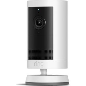 Ring Outdoor Camera Plus - batterij - wit- buitencamera - 2k
