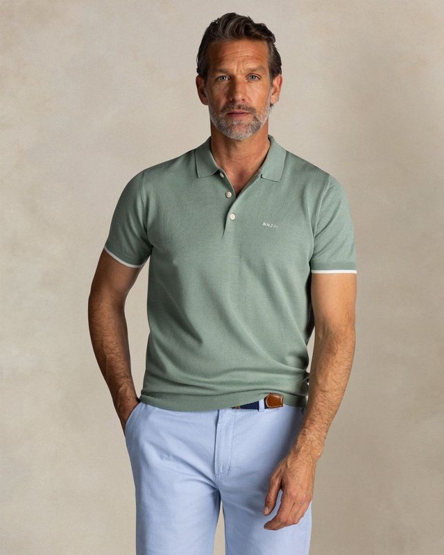 NZA New Zealand - 25fn182 - Korte Mouw Poloshirt - Blauw