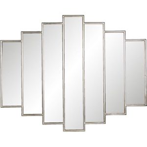 Wandspiegel  80*2*100 cm - Zilverkleurig