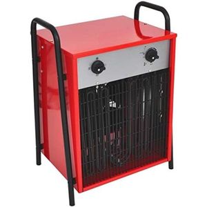 Werkplaatskachel - Bouwkachel - Werkplaats heater - 60 x 43 x 43 cm - Rood - 20 kW / 32 A - 19,2kg