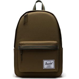 Classic X-Large Military Olive / Ruime rugzak met 30L Opbergvolume - 15"" laptopvak - Twee zijvakken voor drinkfles / Beperkte Levenslange Garantie / Groen