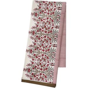 Bungalow - Tafelkleed Jasmine Scarlet 150x250cm - Tafelkleden