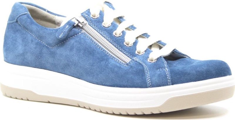 Durea - 6291 - Sneakers - Blauw - Leer