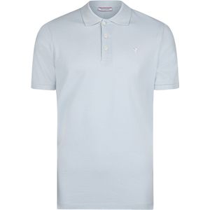 Felix Hardy - Polo Shirt - Babyblauw - Korte Mouw - Katoenen Pique