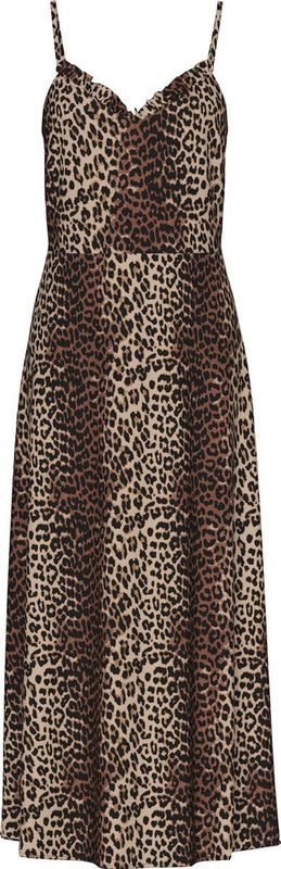 PIECES - PCNYA SLIP ANKLE DRESS BF WVN MSA BC - Maxi Jurk - Mouwloos - V-Hals