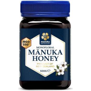 Manuka NZ Manuka honing MGO 550+  (500 gram)