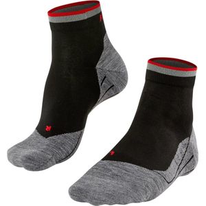 FALKE RU4 Endurance Short Reflect heren running sokken kort - zwart (black) - Maat: 46-48