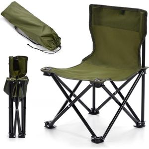 Opvouwbare Strandstoel voor Camping en Picknicken - Wandelen Kamperen - Draagbare Vissersstoel strandstoel opvouwbaar