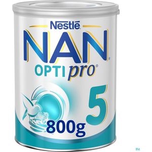 Nestlé - NAN® - OptiPro 5 - Groeimelk vanaf 3 jaar - Flesvoeding Baby - 1 x 800 gr