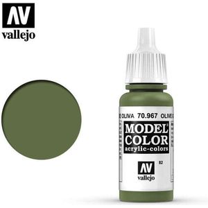 Vallejo 70967 Model Color Olive Green - Acryl Verf flesje