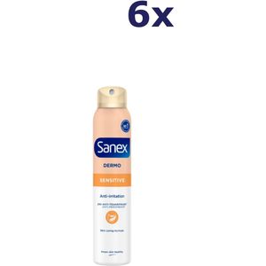 6x Sanex Deo spray - 150ml - dermo sensitive