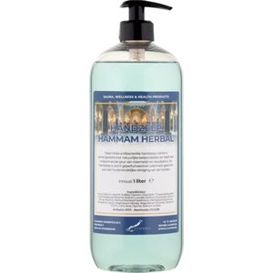 Handzeep Hammam Herbal 1 liter - met gratis pomp