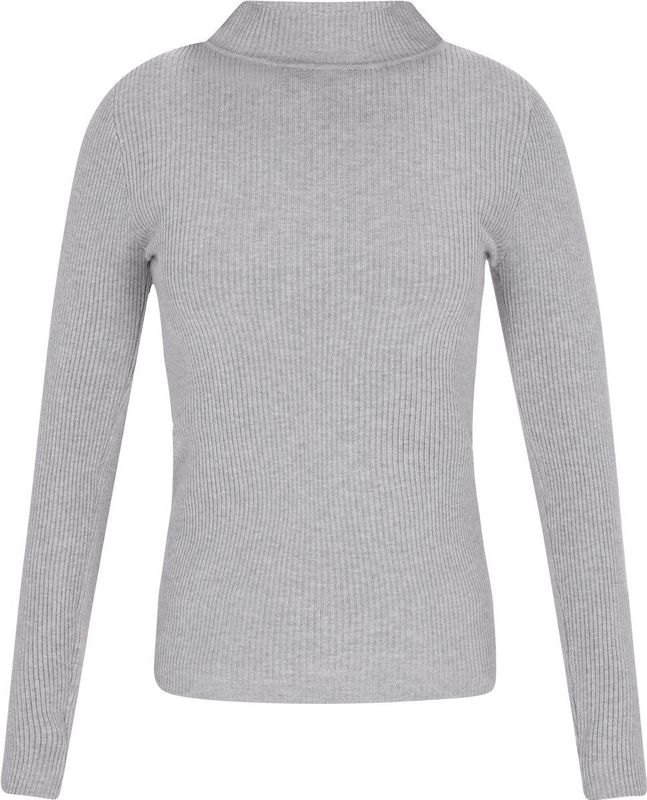 myMo - Comfy Collection - Jumper - Slim-fit - Met Opstaande Kraag